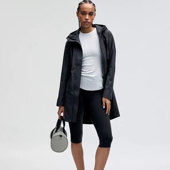 Lululemon Rain Rebel Jacket - Black- size 8 - Picture 1 of 1